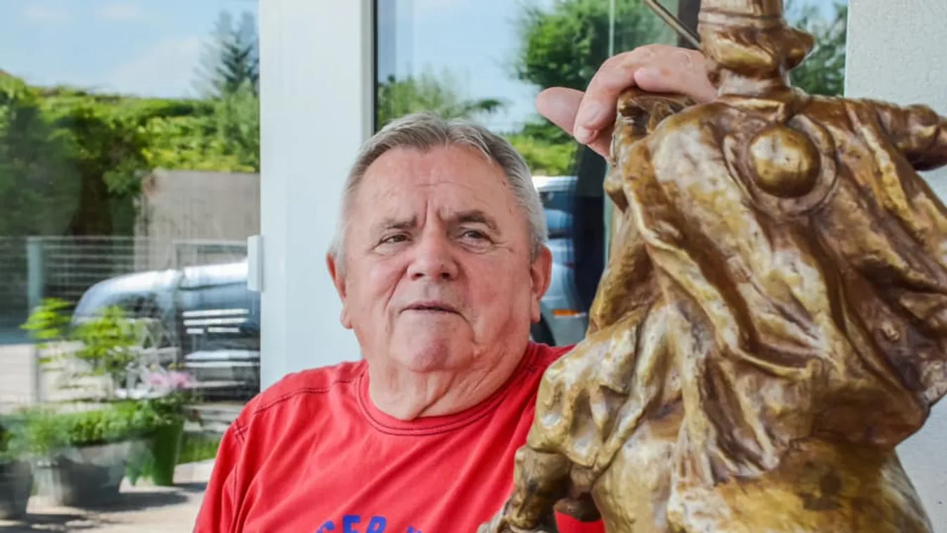 Hajdú Péter meglátogatta a lábadozó futball-legendát