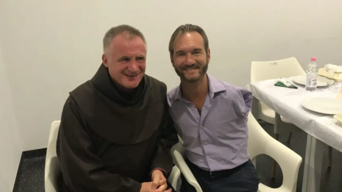 Böjte atyával is találkozott a végtag nélküli prédikátor