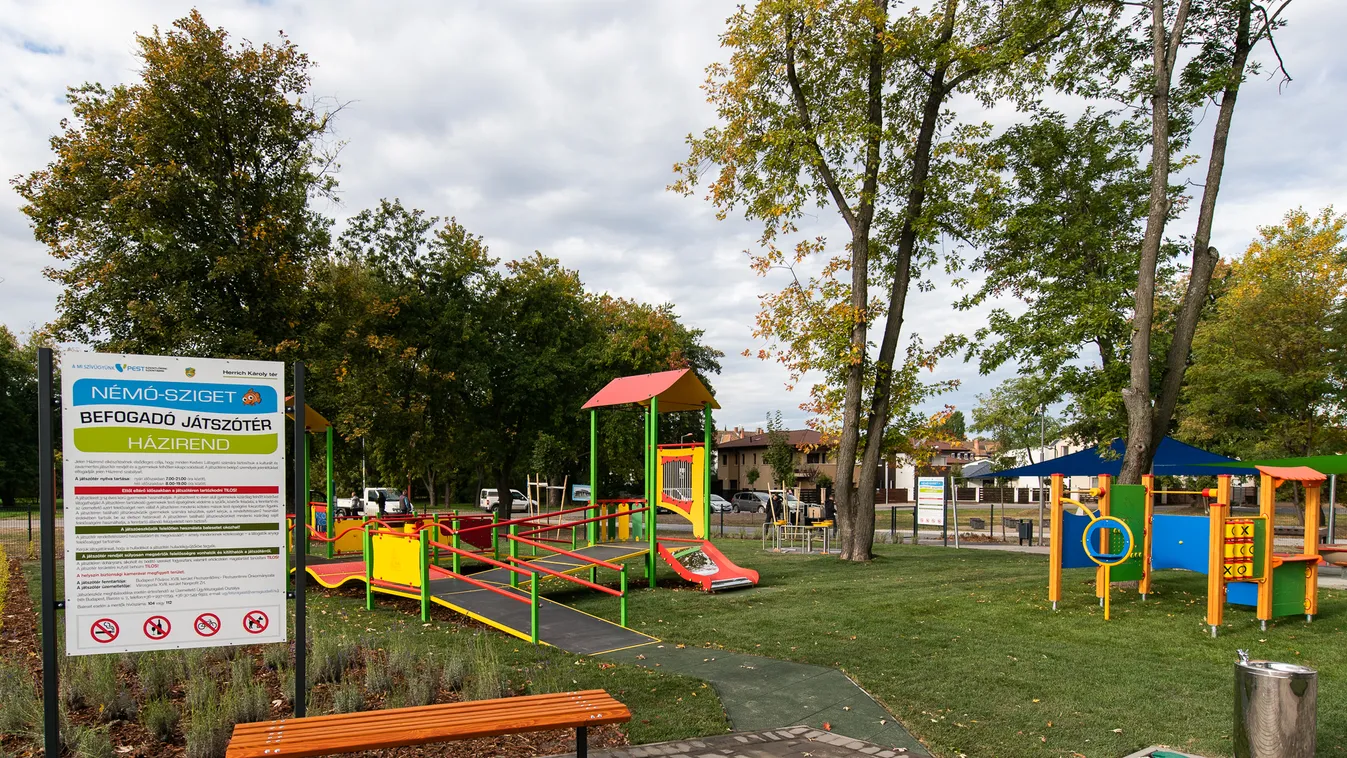 Újabb akadálymentes játszóteret adtak át, ezúttal a XVIII. kerületi Herrich Károly téren