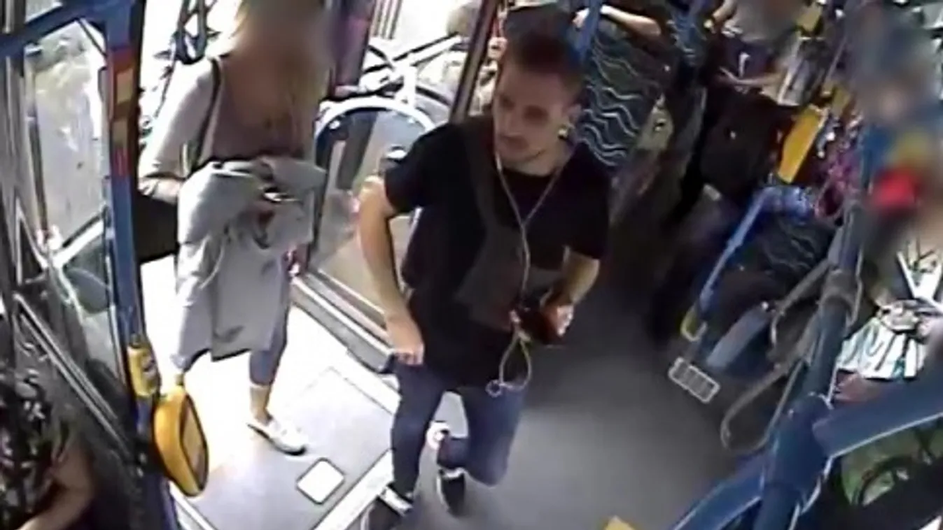 Durva dolgot művelt a buszon ez a pesti férfi, keresik a rendőrök