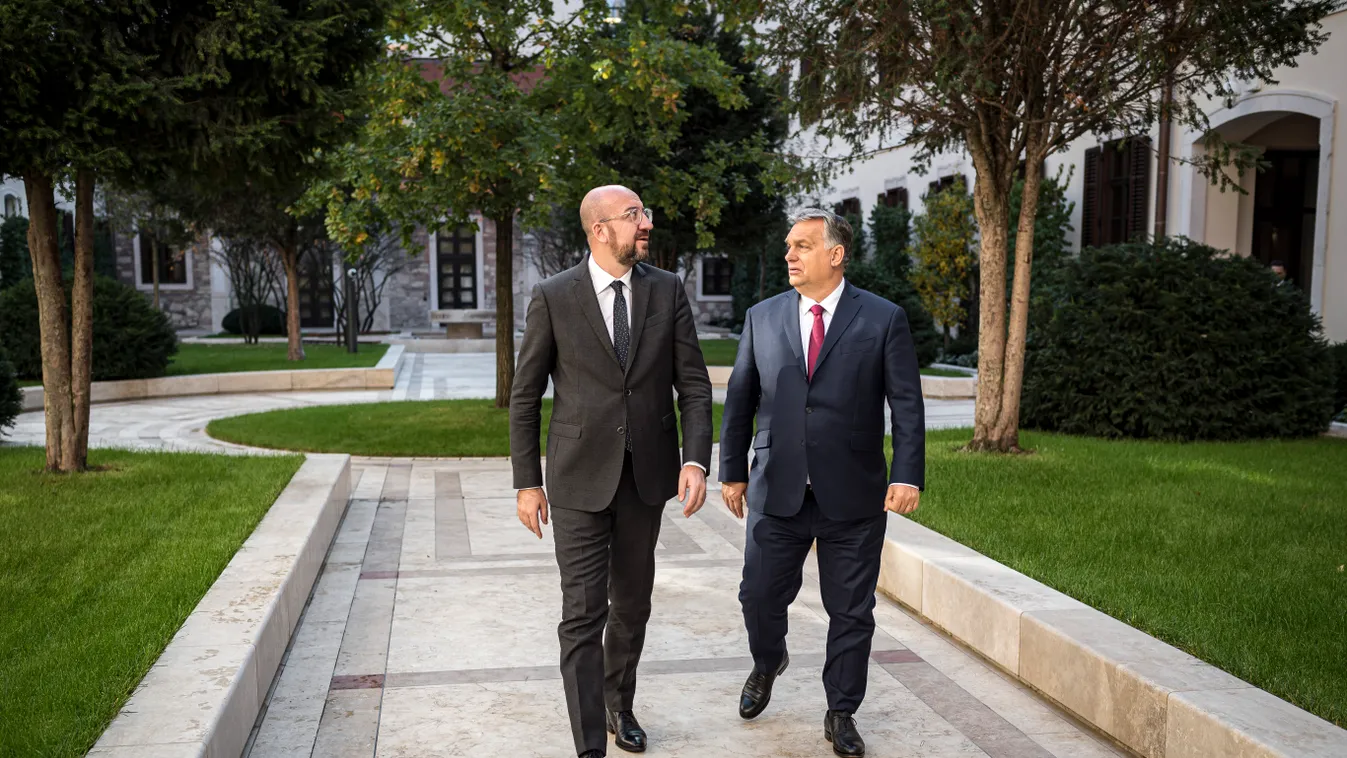 Orbán Viktor fogadta az Európai Tanács új elnökét