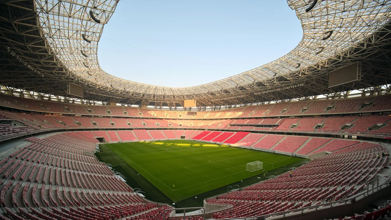 A magyar drukkerek hangpróbát tartottak a Puskás Arénában