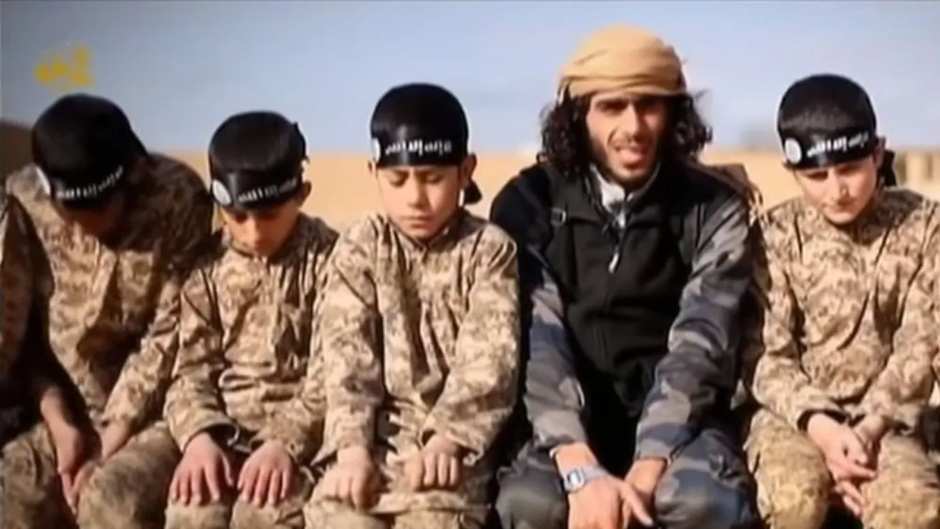 Az ISIS mészárosai a gyermekeket fanatizálják