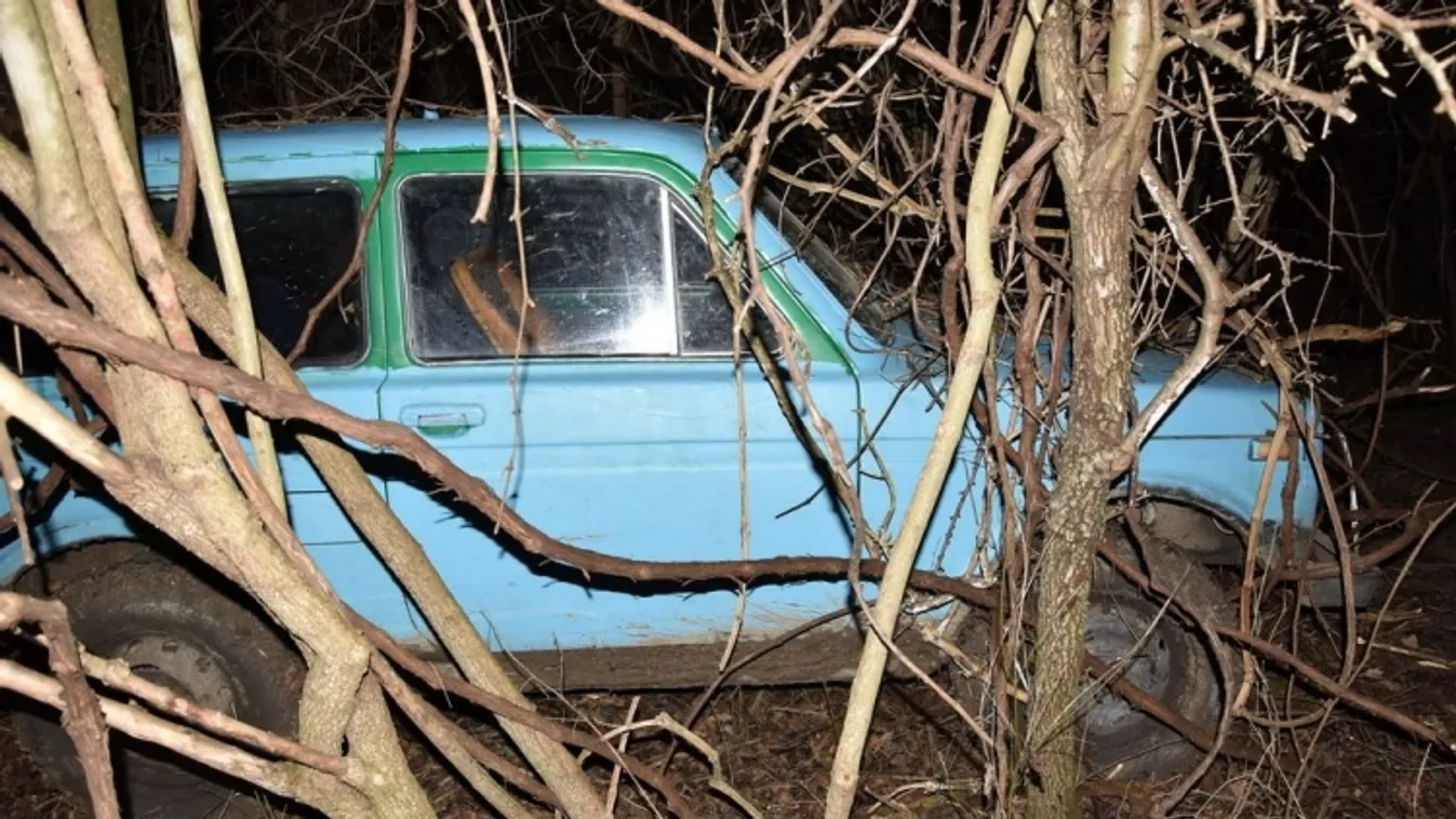 Támadt egy nagy ötletük, bugyikékre festették a lopott kocsit