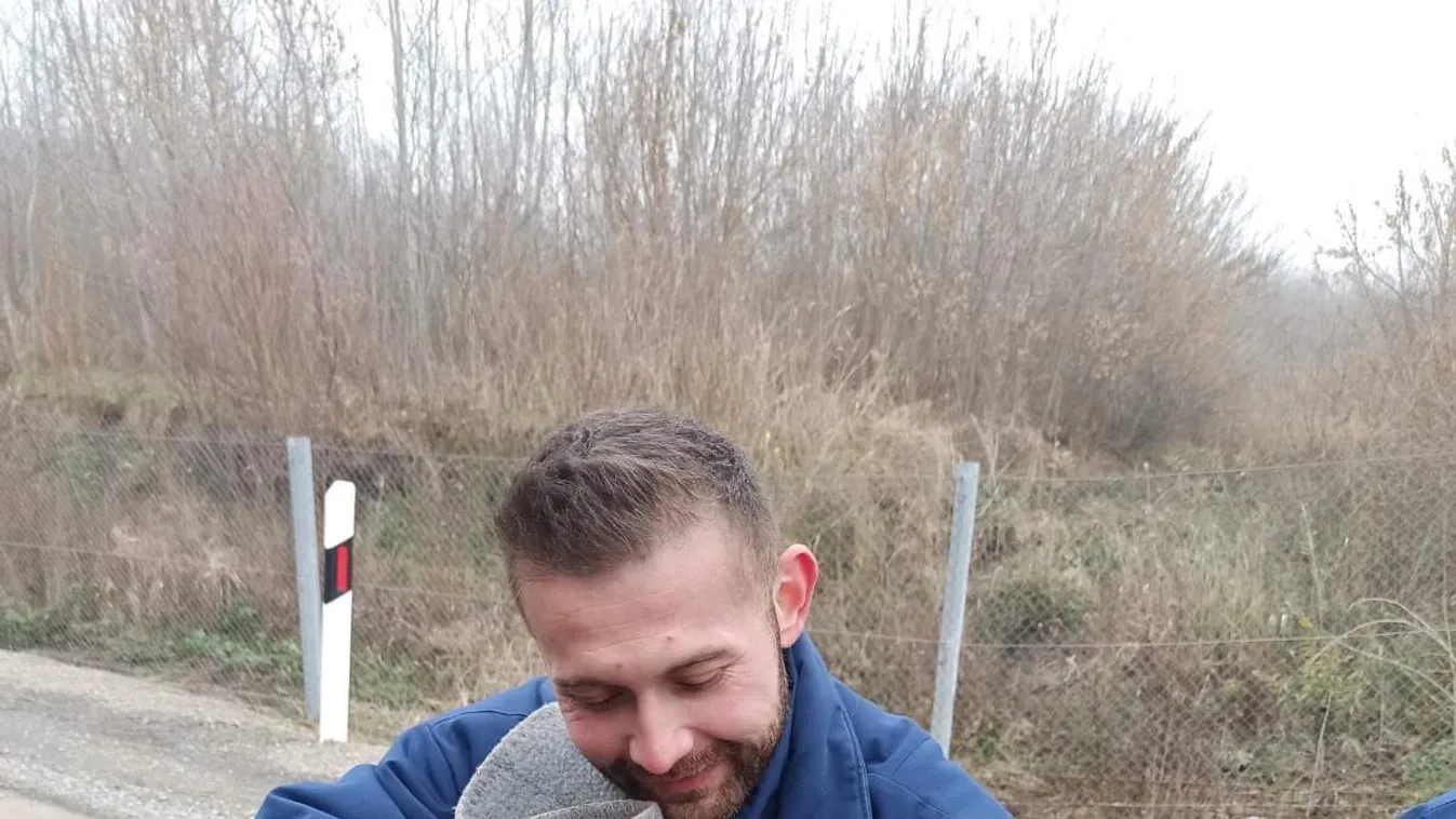 Szívmelengető dolgot tettek a rendőrök a déli határzárnál