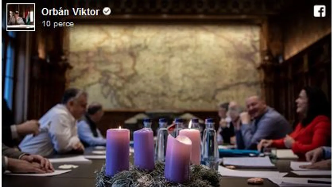 Orbán Viktor: Elnökségi ülés Advent idején
