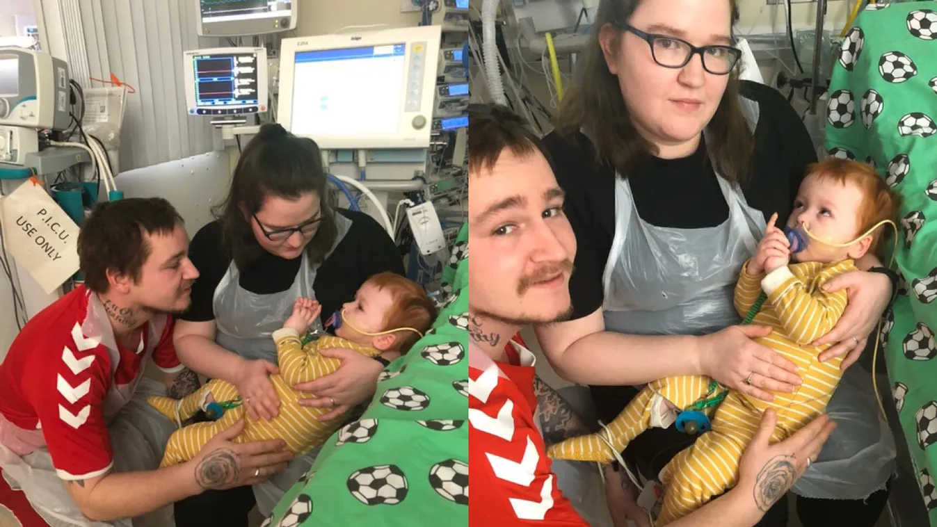 Új szívet kapott karácsonyra a fél szívvel született kisfiú