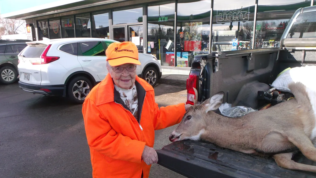 104 évesen vadászfegyvert vett a kezébe a nagyi, őrület, mit művelt az erdőben