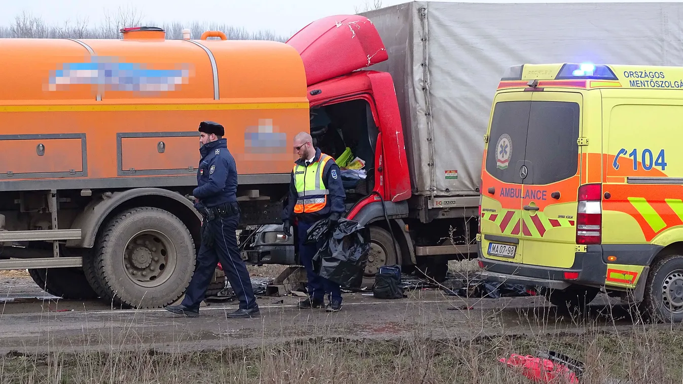 Megrázó felvételek a halálos balesetről: esélye sem volt a sofőrnek