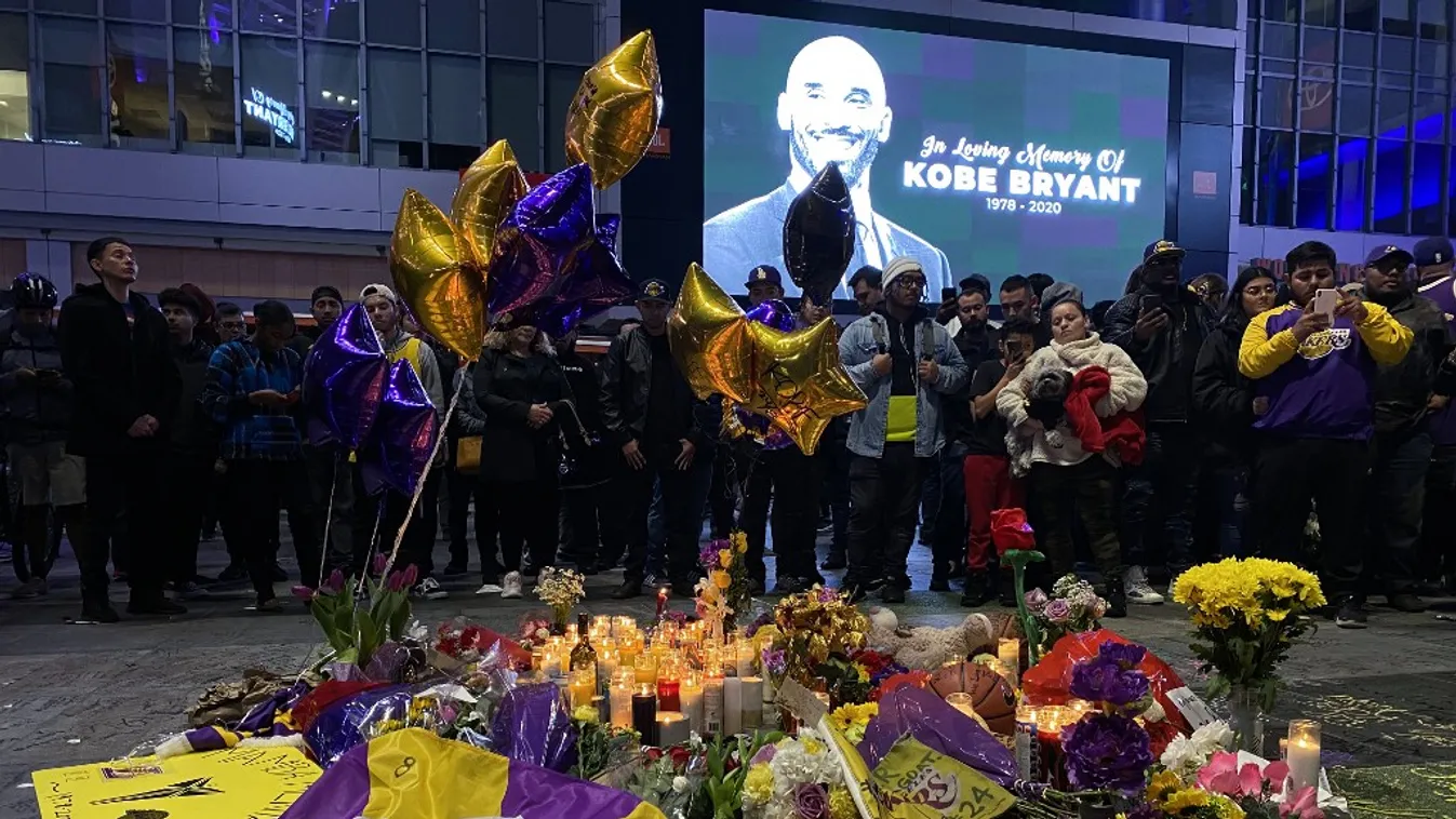 Megható jelenet, így emlékeztek Kobe Bryantre a mérkőzésen