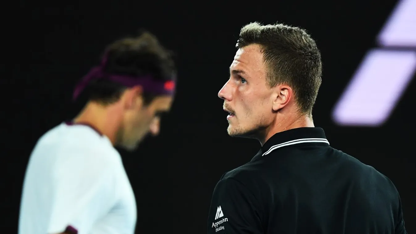 Fucsovics játszmát nyert Federer ellen, óriásit küzdött