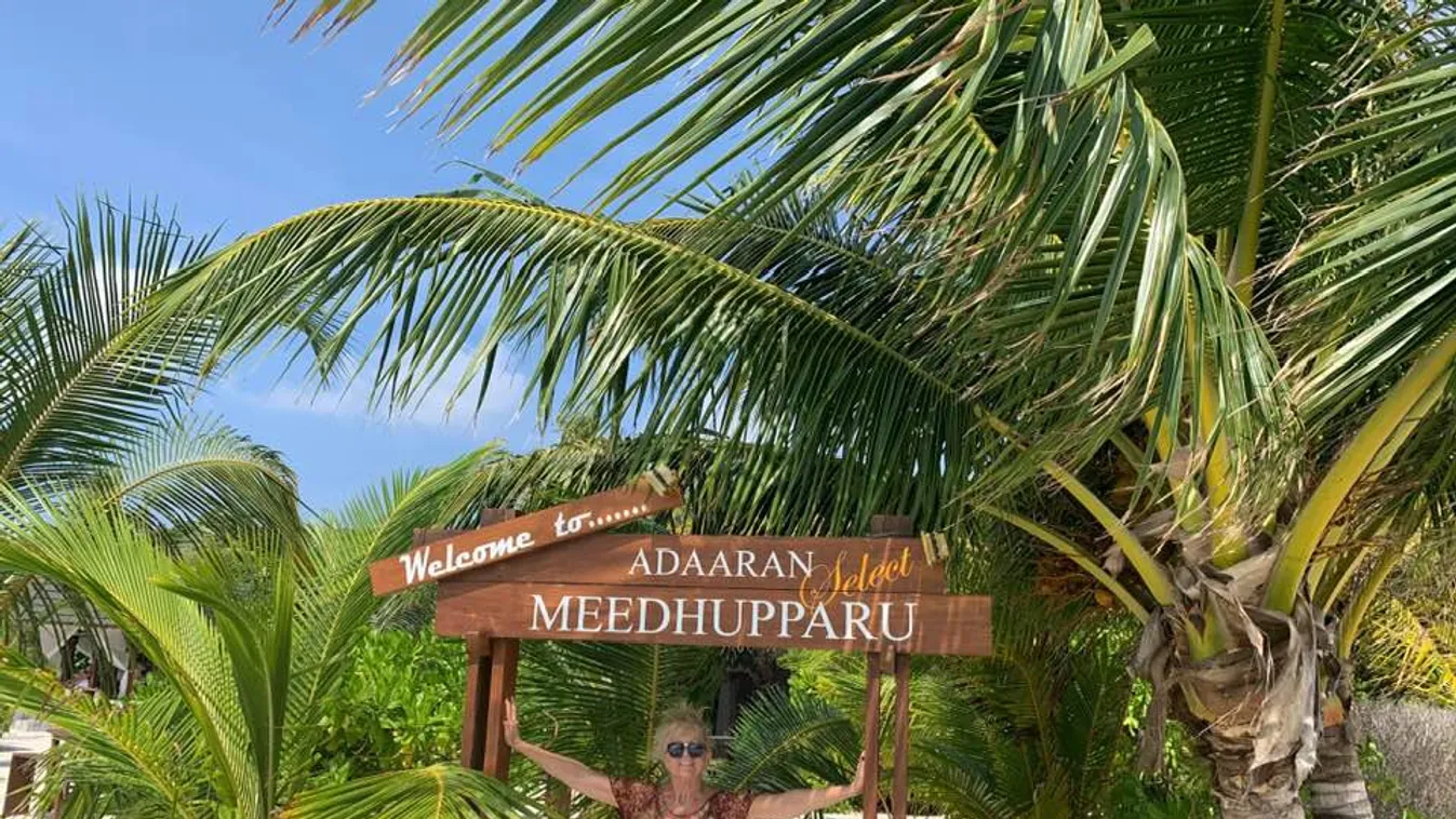 Különleges vakáció: ráják között búvárkodott Csepregi Éva