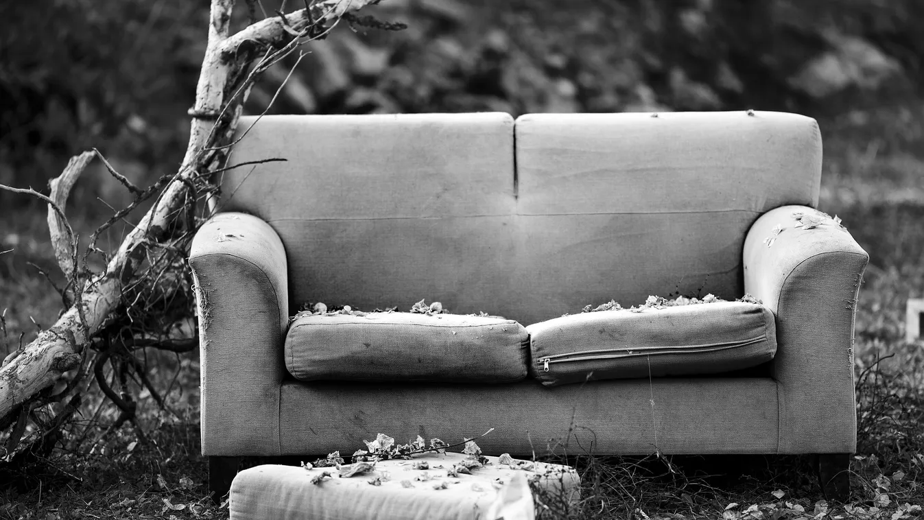 Alig hitt a szemének a férfi, ezt találta a használtan vett kanapéban