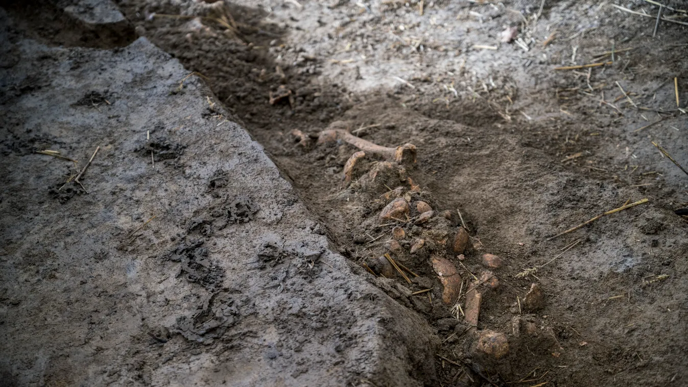 Emberi maradványokat találtak Sátorhelyen a régészek