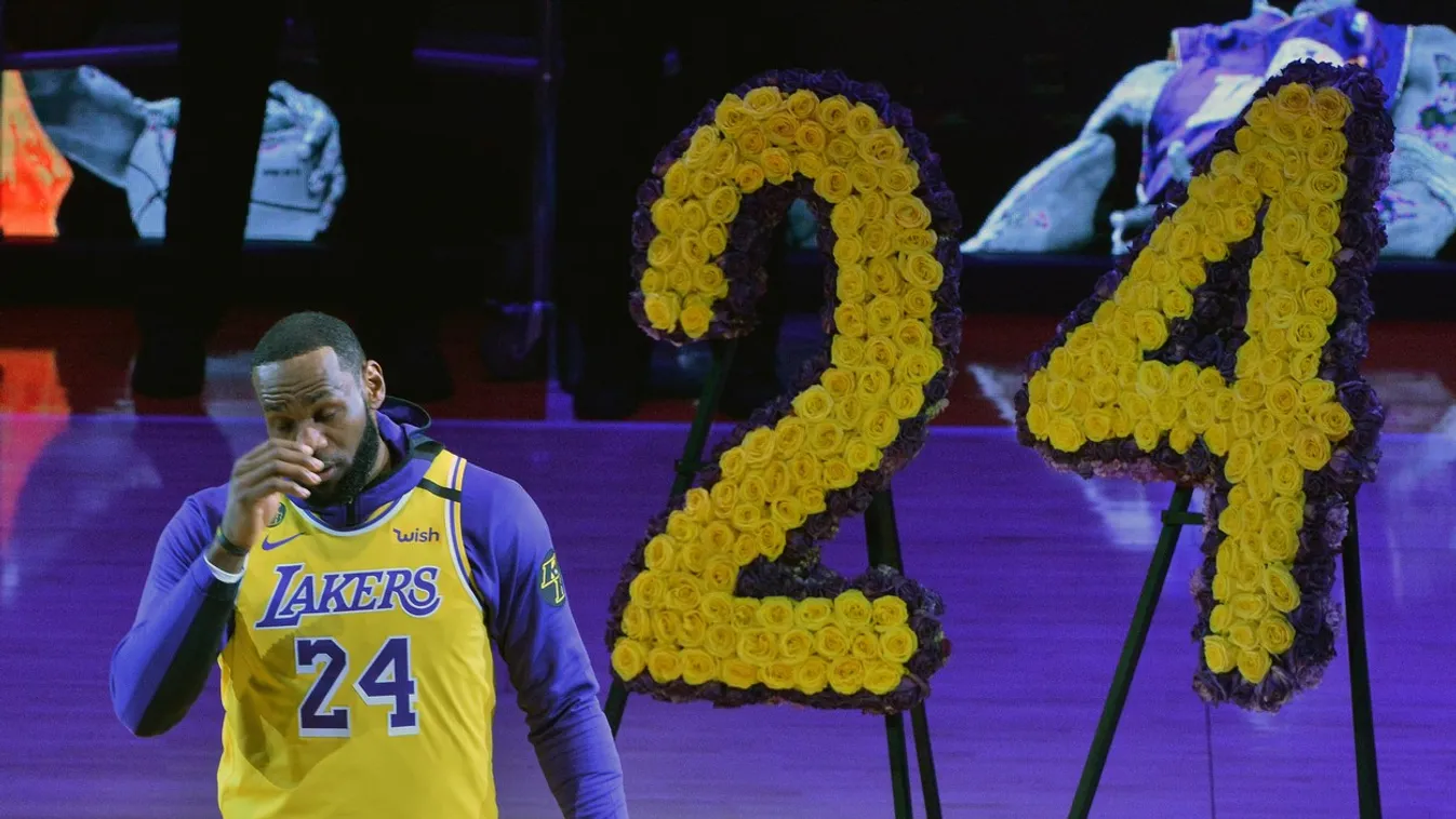 "Kobe a fivérem" - könnyekkel kezdődött a Lakers első meccse a tragédia óta