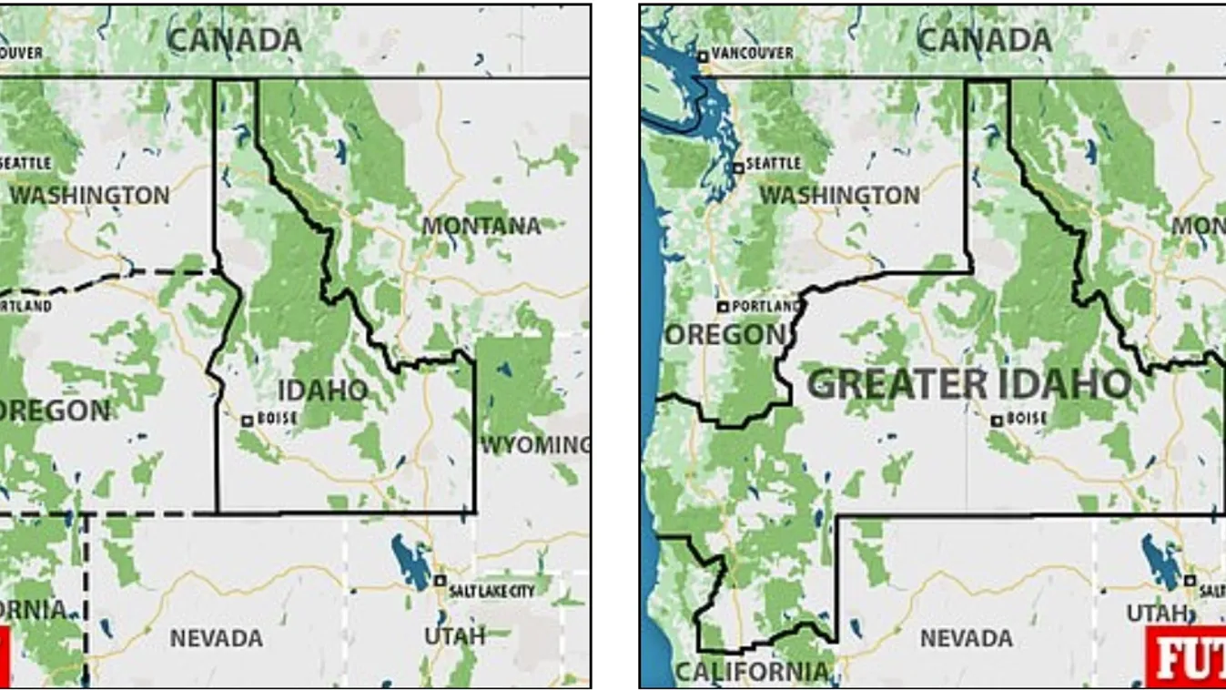 Megváltozhat az USA térképe, a demokrata államokban élők besokalltak!