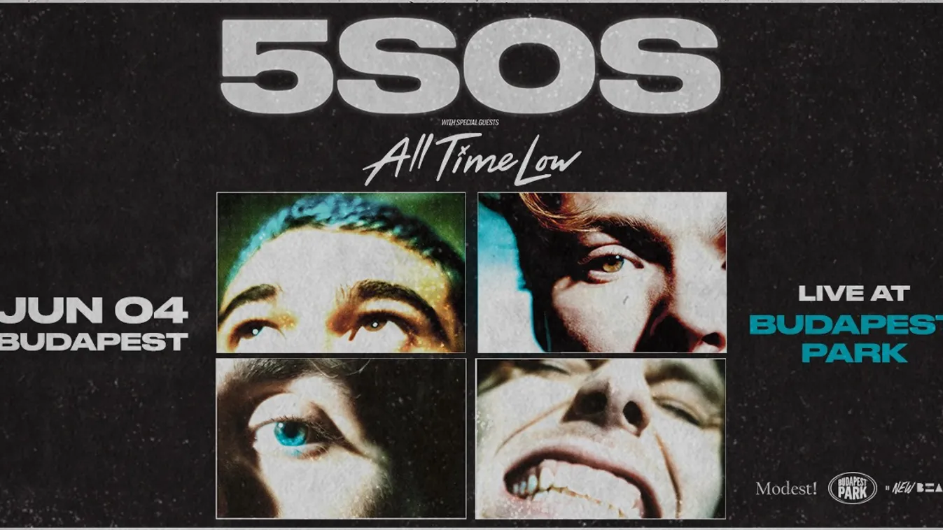 Az All Time Low játszik a 5 Seconds of Summer vendégeként a Budapest Parkban