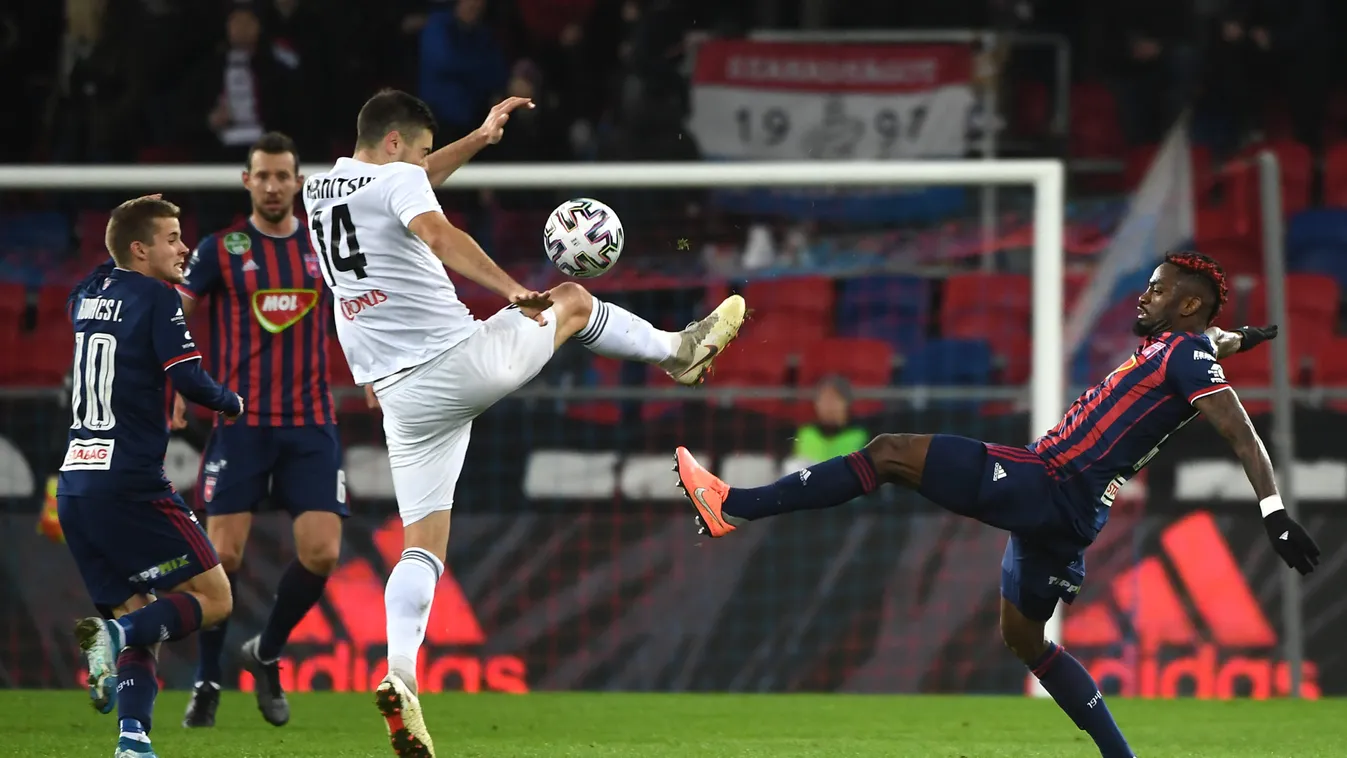 Három gól a rangadón, üldözi a Fradit a Fehérvár