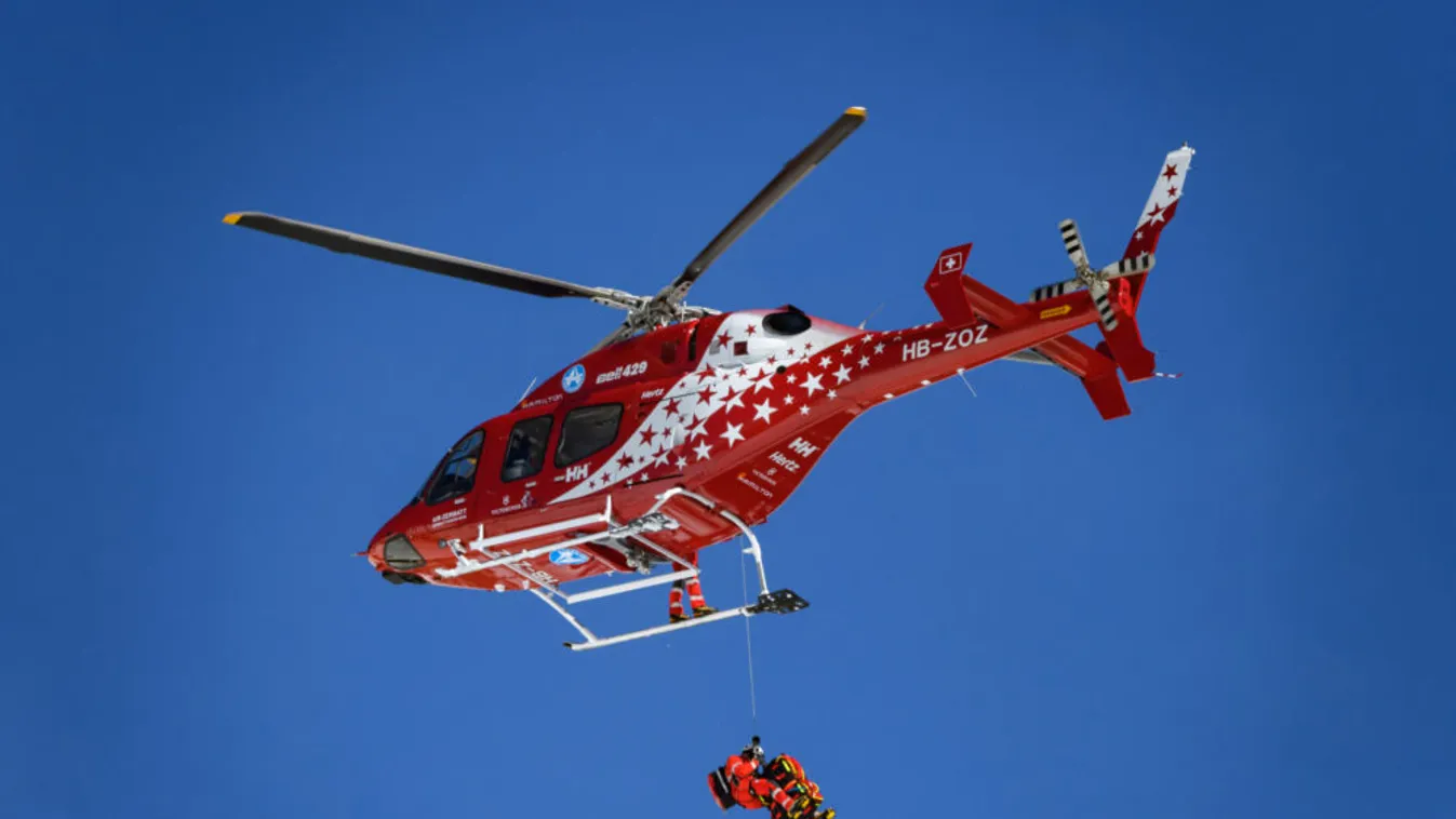 Szörnyű baleset, sikított a mentőhelikopterbe tett sportoló – Videóval