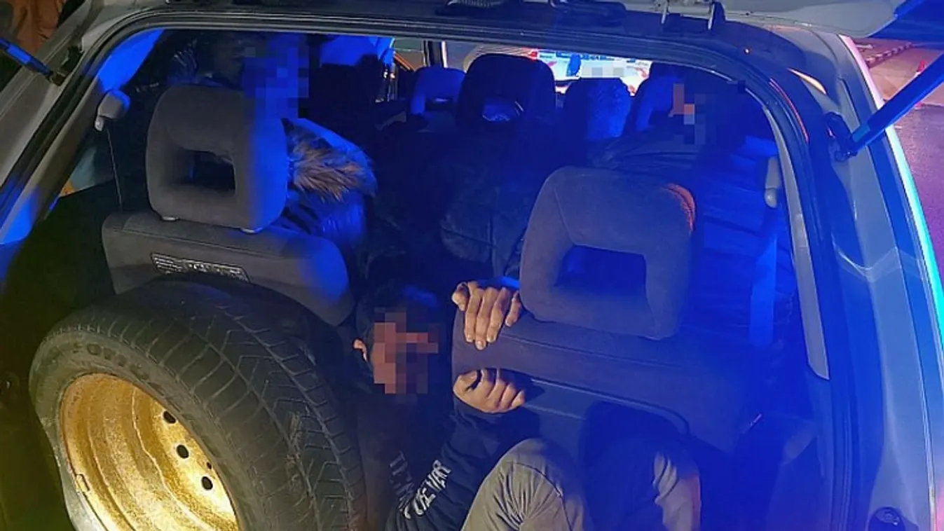 Embercsempészt fogtak a rendőrök az M1-esen