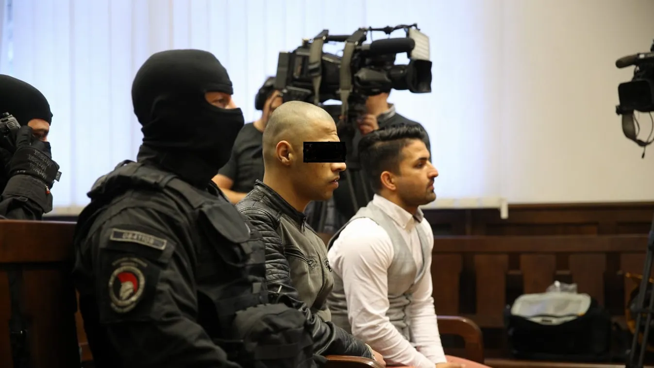 Vigyorogva érkezett a tárgyalására az afgán erőszakoló - videó