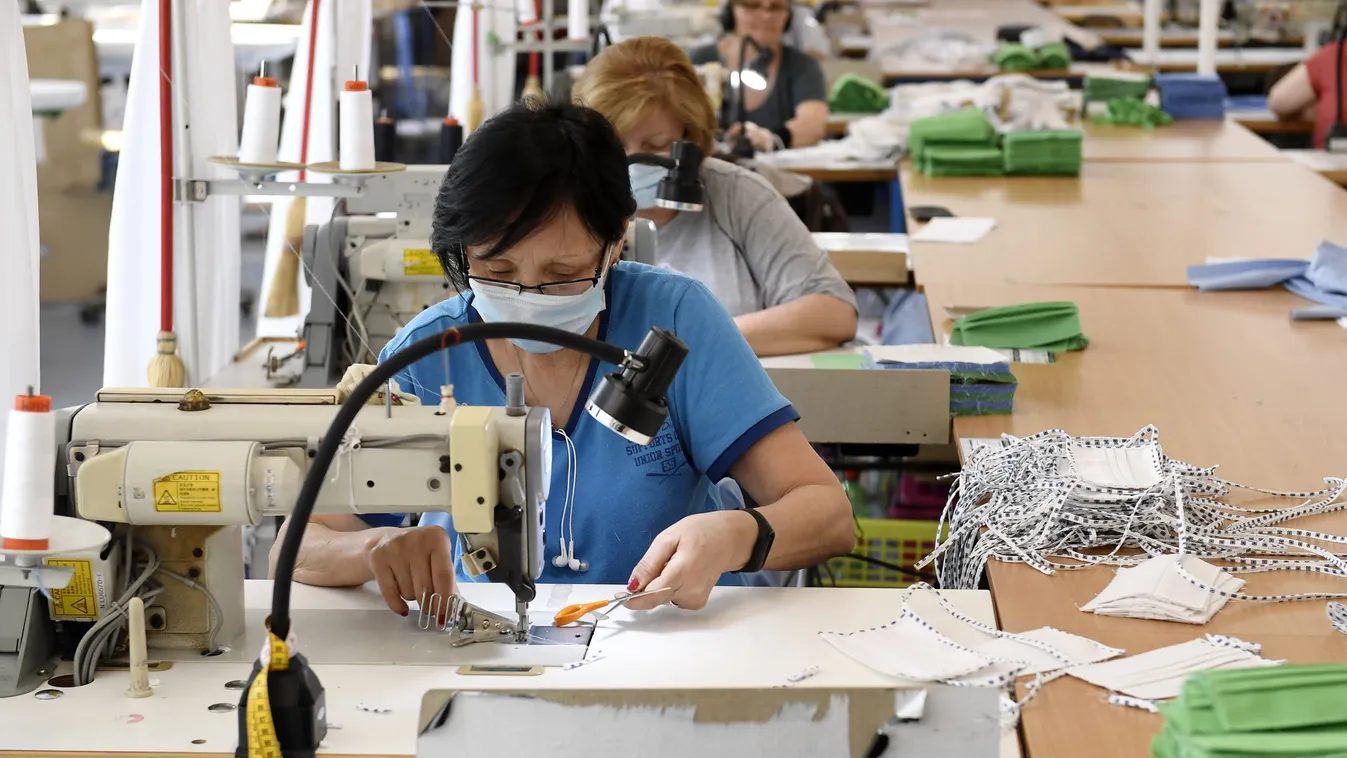 Elkezdte a szájmaszkok gyártását egy magyar állami cég