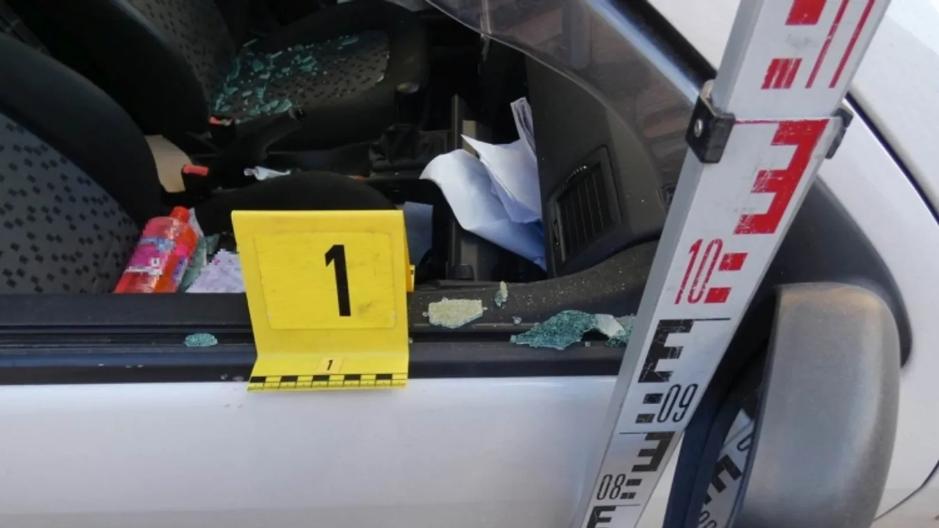 Feltörte az autót, hogy tisztítószert lopjon