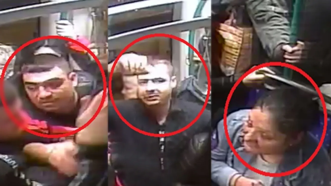 Ők vertek meg egy fiatal lányt a a 4-6-os villamoson - Fotó