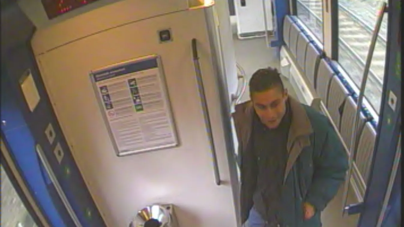 A vonaton mutogatta magát ez a férfi, most a rendőrség keresi