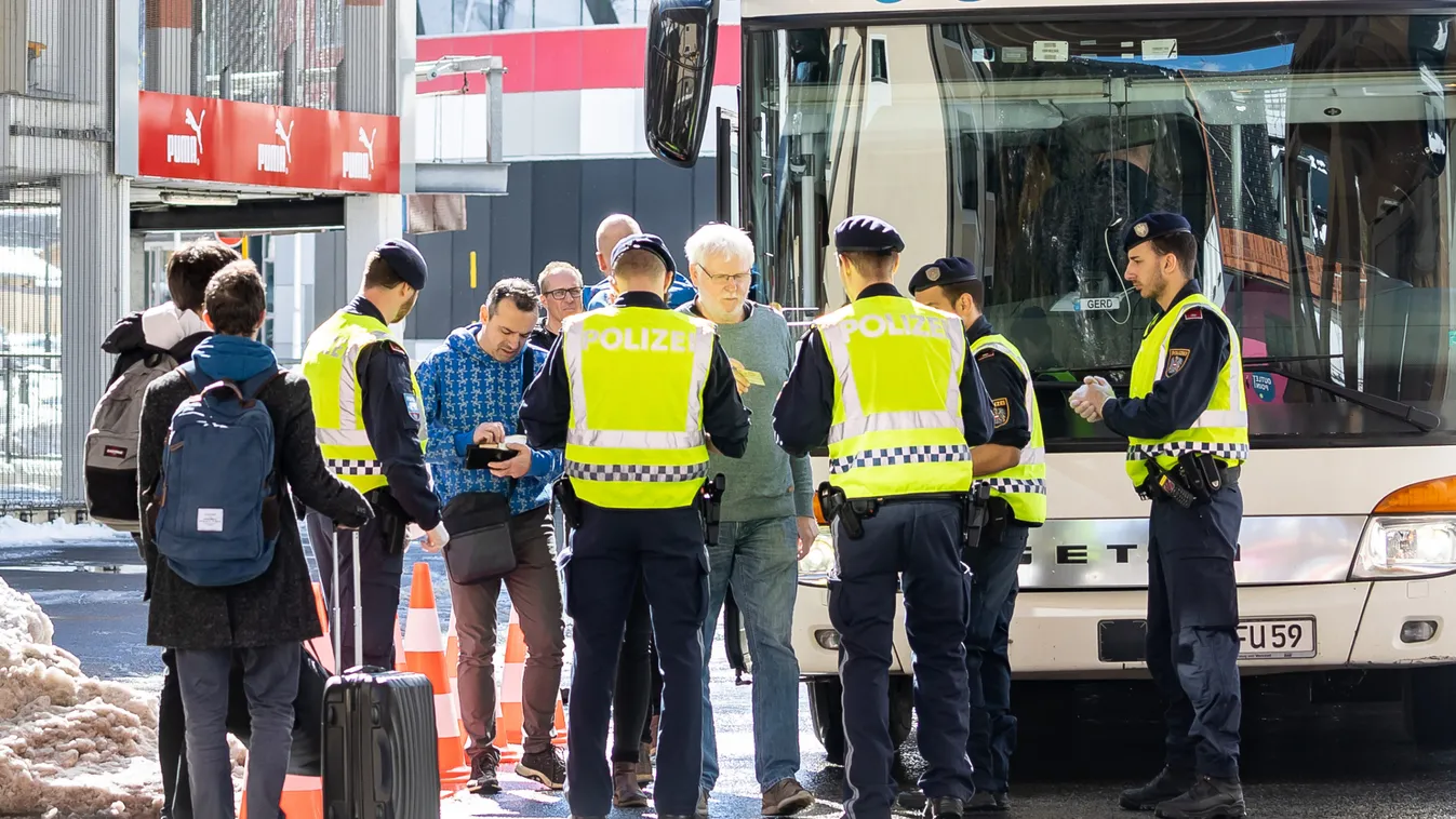 Vizsgálják, hogy fertőzött volt-e a rendőrökre köpködő migráns