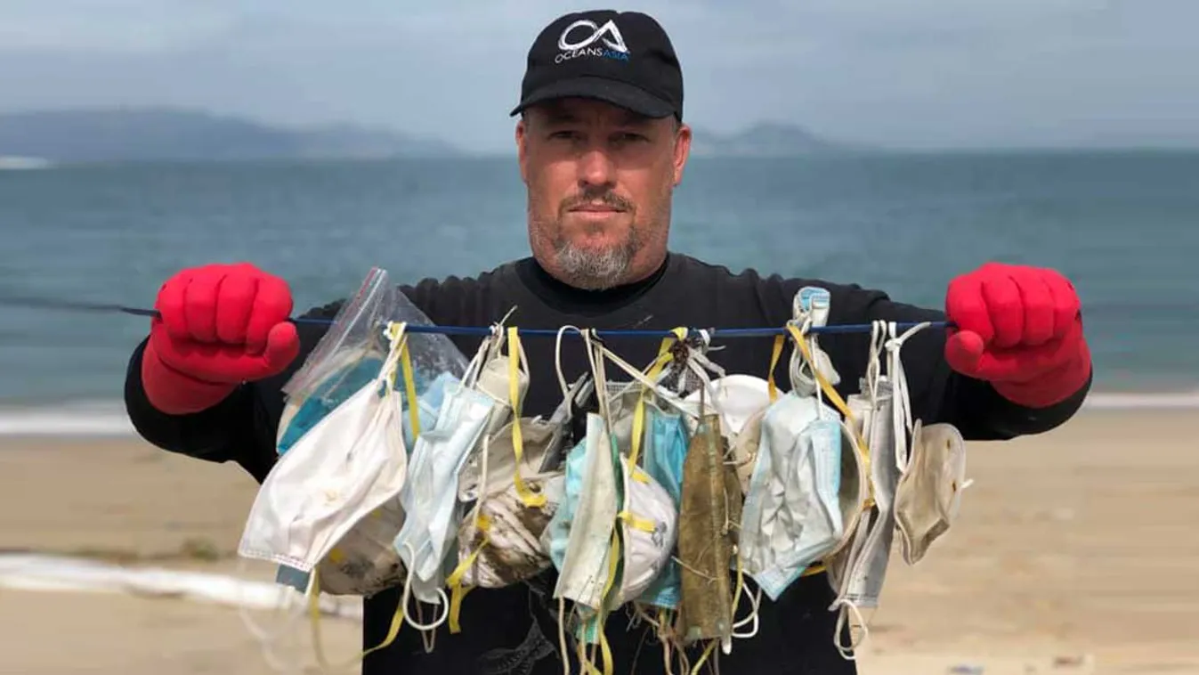 A koronavírus-őrület miatt védőmaszkok lepik el az óceánokat - fotók