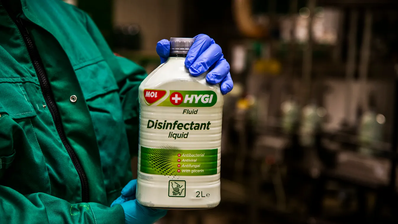 A MOL-kutaknál lesz elérhető először az új fertőtlenítőszer
