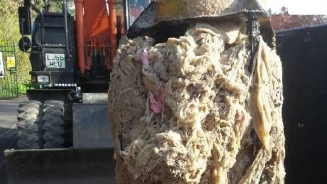 Nem bírják a csatornák a karantént: 40 kg-os pelenkát húztak ki az egyikből