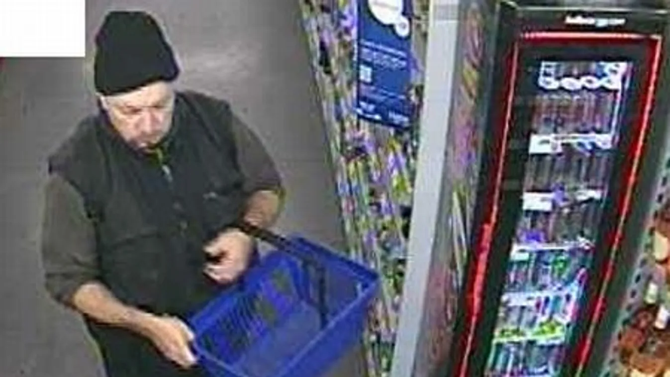 Így intézte el a nagybevásárlást a győri tolvaj