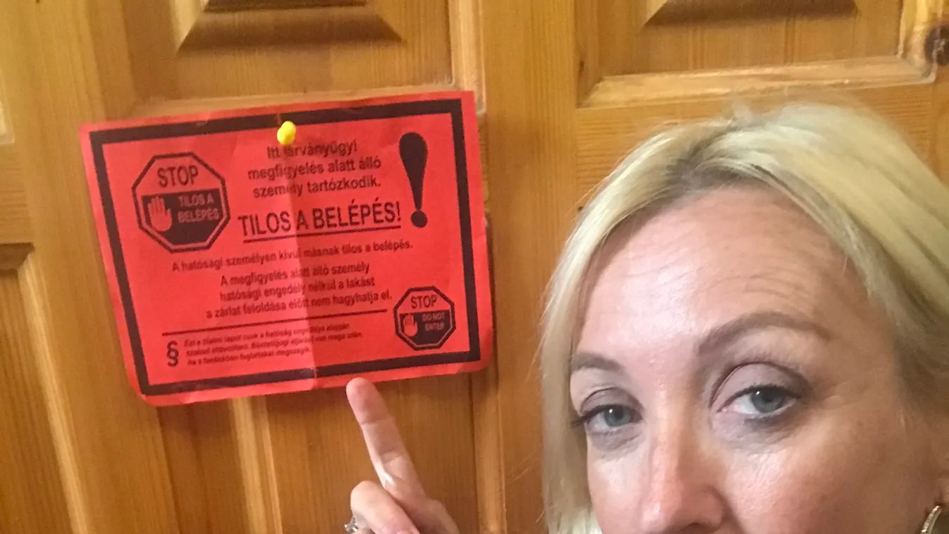 Kiszabadult a karanténból Kandász Andrea