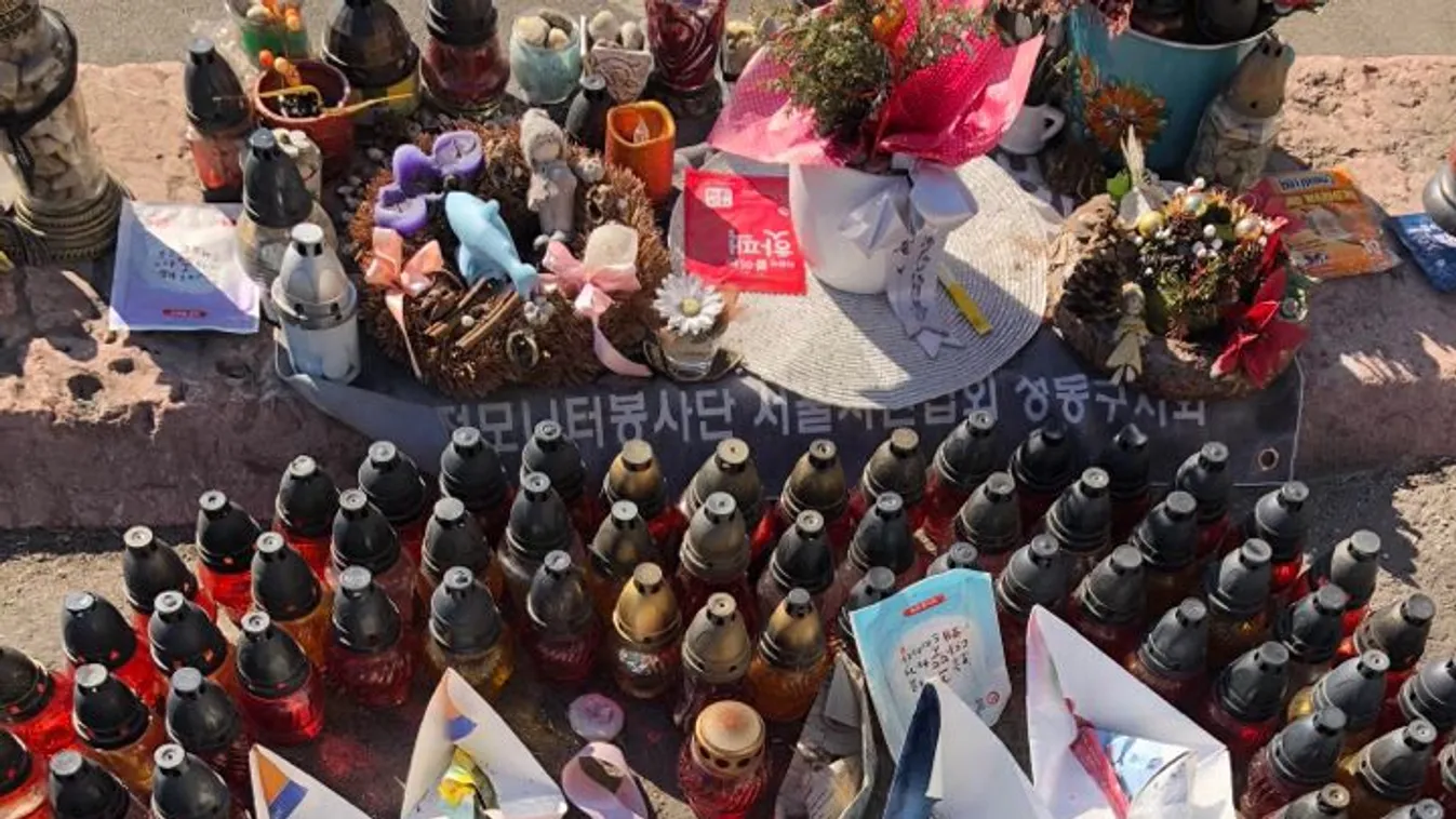 Titokzatos nő vitt friss virágot a Hableány-tragédia helyszínére-videó