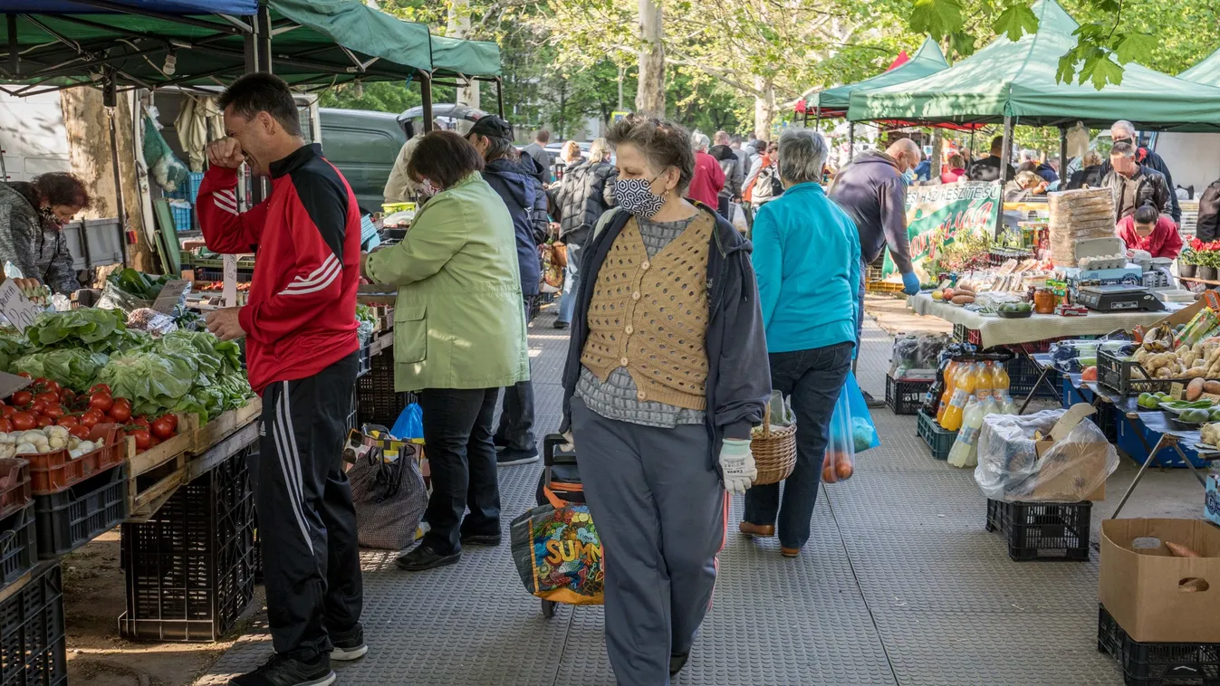  Zűrzavart okozott a megváltozott látogatási rend a piacokon