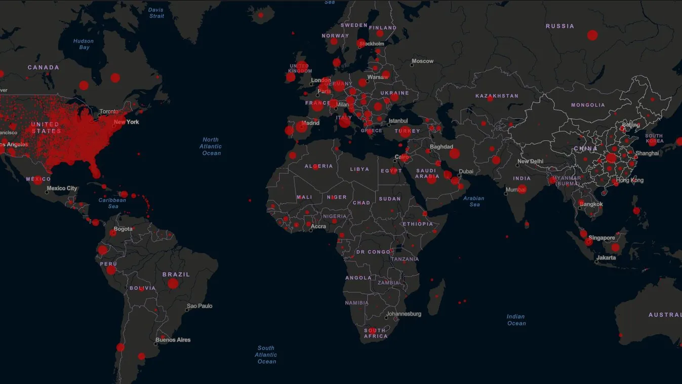 Országonkénti lista: Ennyien fertőződtek meg koronavírussal