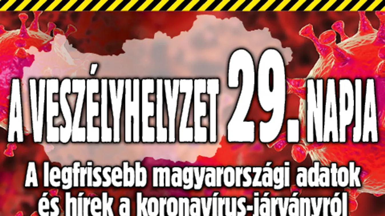 A veszélyhelyzet 29. napja