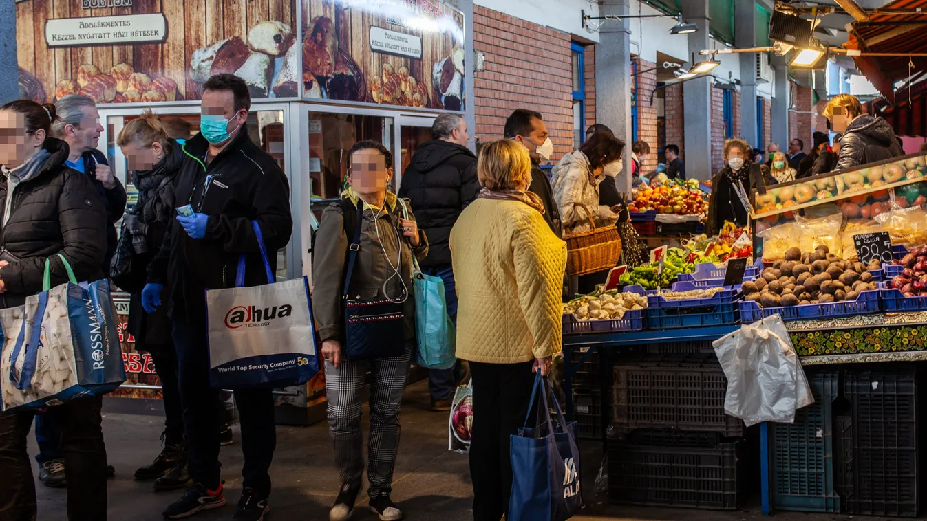 Ebből még nagy baj lehet: Óriási volt a tömeg a budapesti piacon - Videó