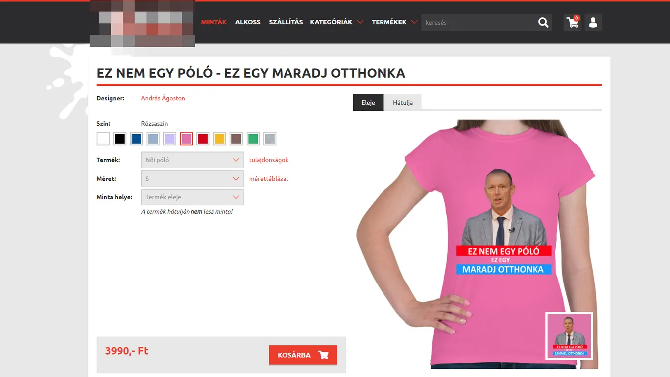 Pofátlanul nyerészkednek Győrfi Pálon – Pólón, bögrén, tornazsákon szerepel az engedélye nélkül