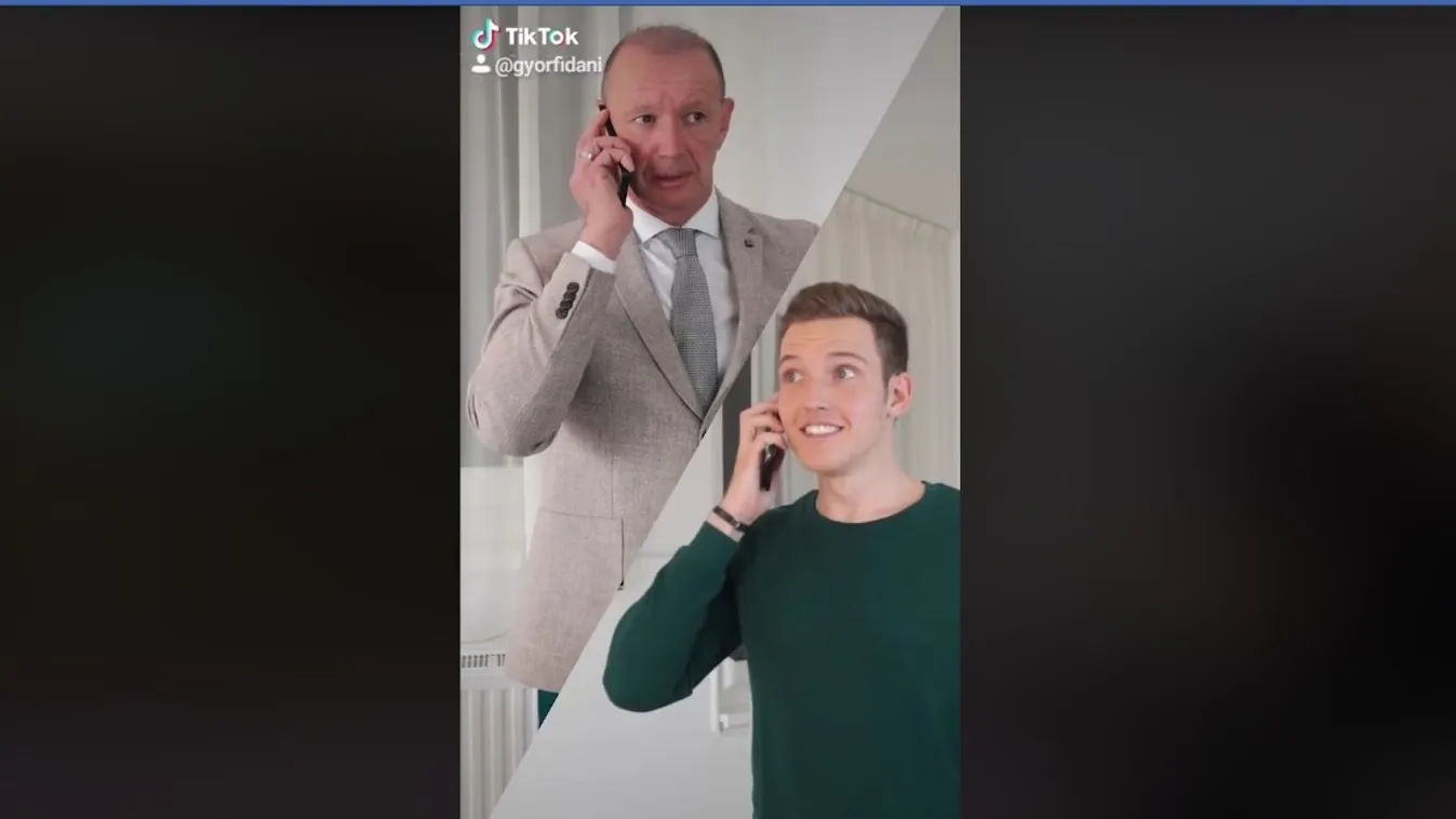 Győrfi Pál és fia megcsinálták az eddigi legjobb karanténvideót: ehhez már nincs mit hozzátenni