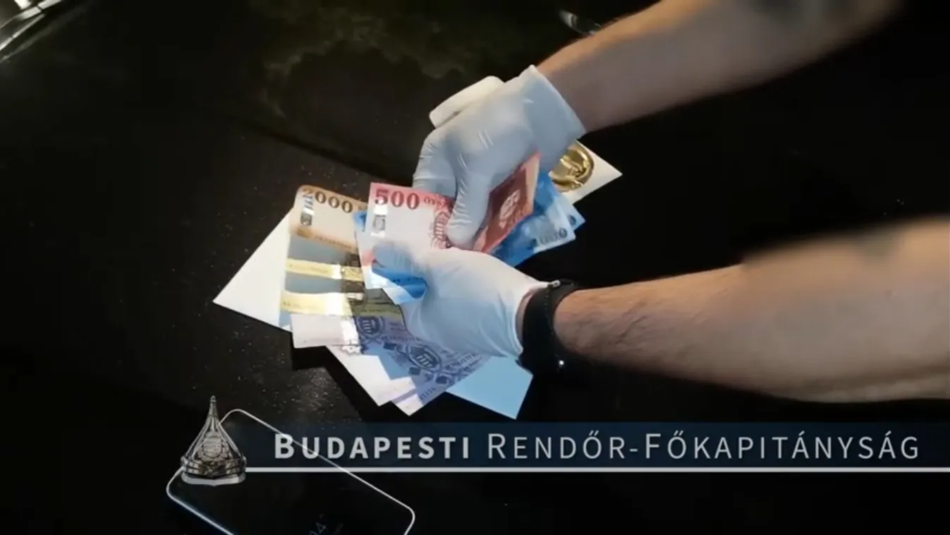 Elképesztő: videón, ahogy elfogják a rendőrök az unokázós csalót!