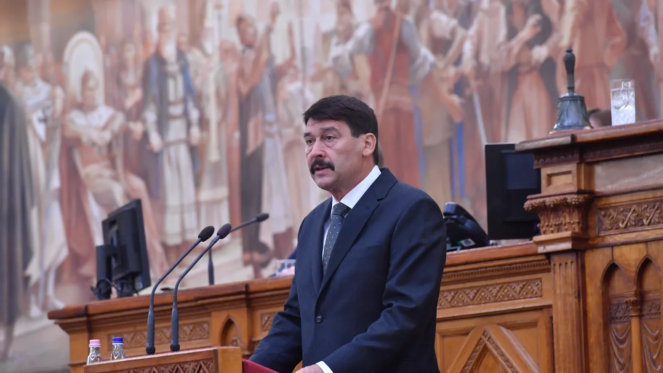 Áder János: Nemzeti összefogásra van szükség, hogy az élet visszaálljon a rendes kerékvágásba