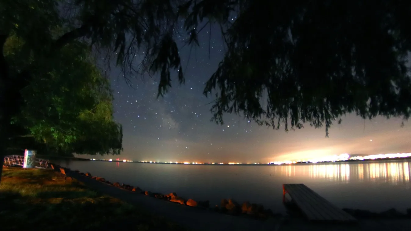 Szinte hihetetlen: lenyűgöző jelenséget kaptak lencsevégre a Balatonnál