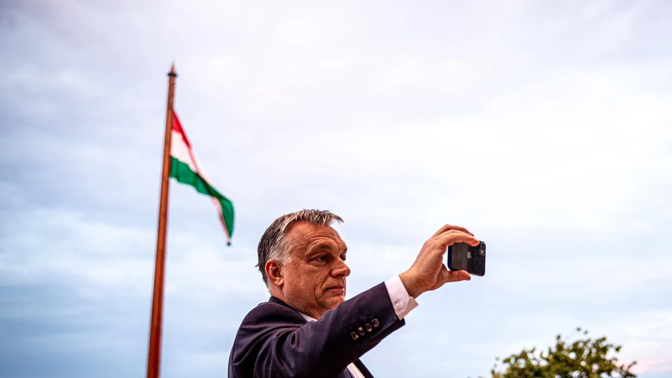 Orbán Viktor beengedett minket a kulisszák mögé - werkfotó