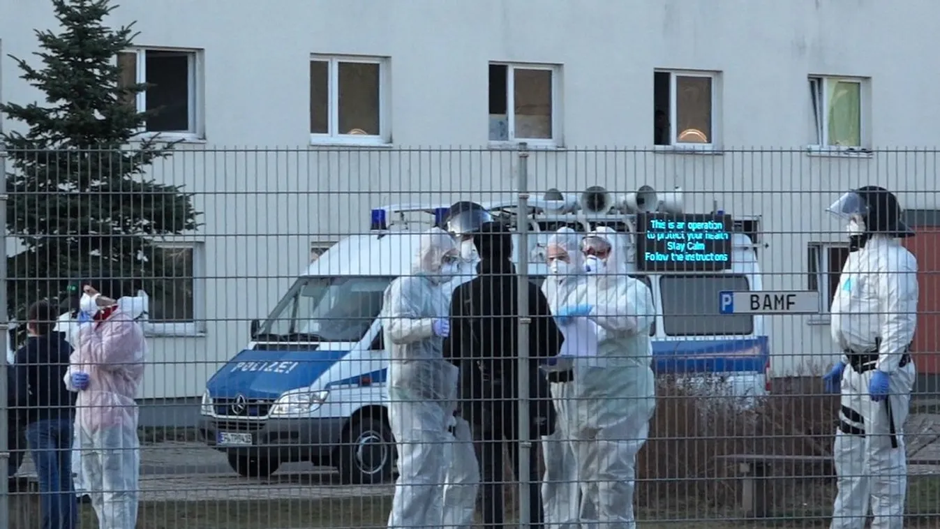 Koronavírus miatt halt meg három migráns egy bajor menekültszállón
