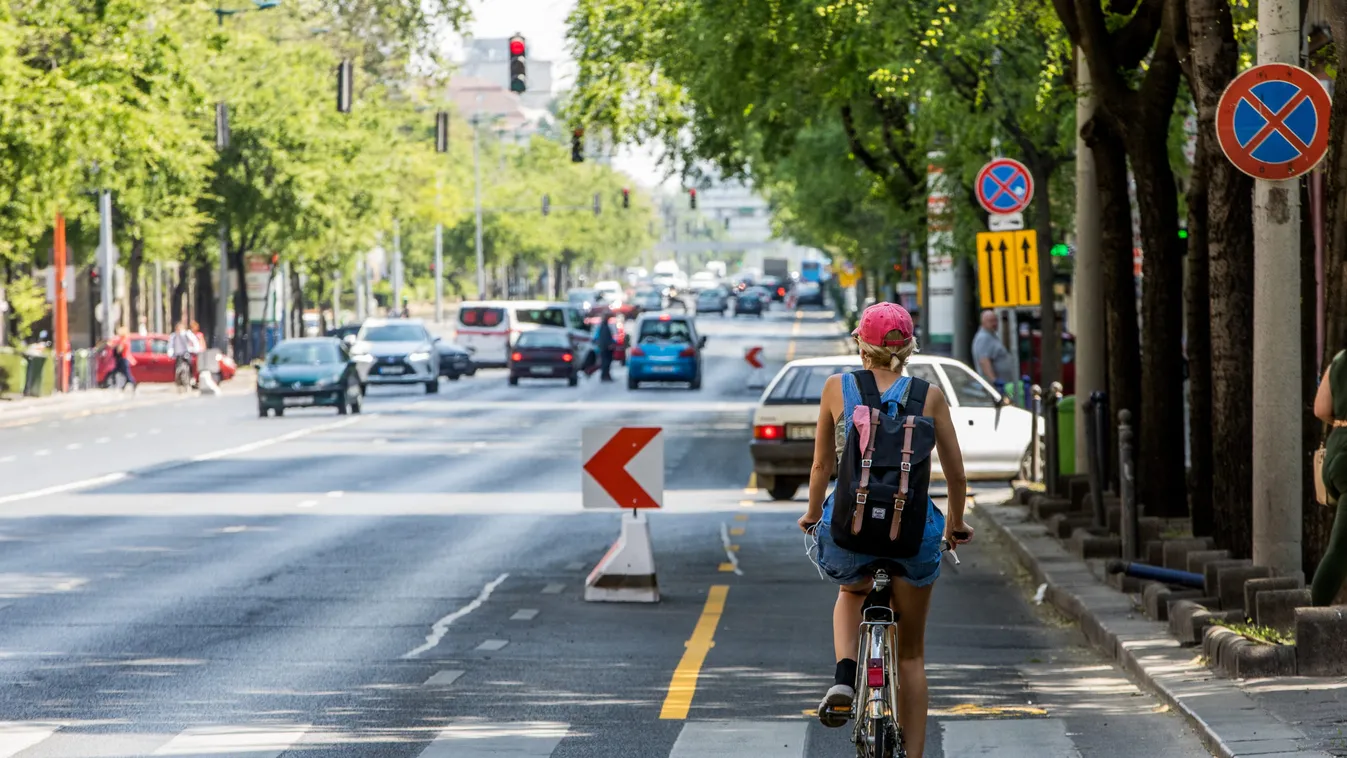 Elképesztő, mit művelnek az új budapesti biciklisávokon – fotók