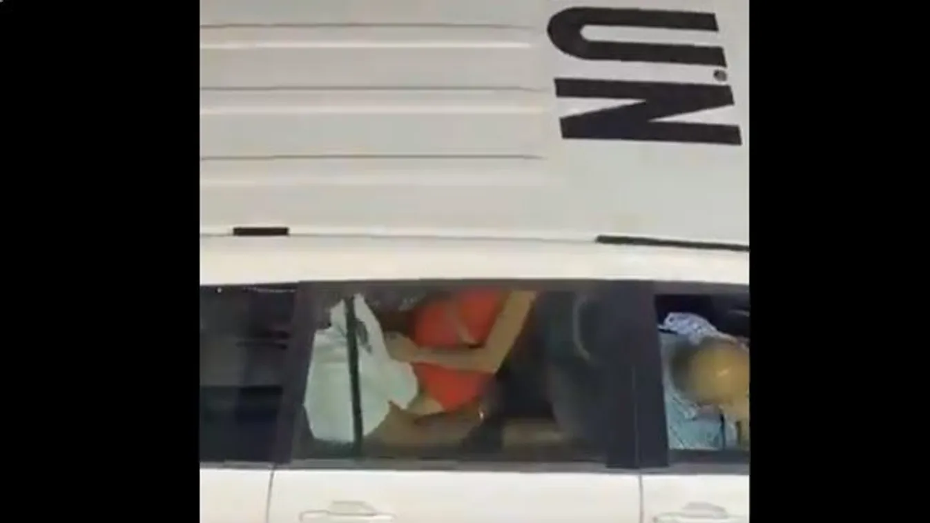A hivatali kocsiban csapott le a kéj: a szolgálati autóban szexelt az ENSZ-alkalmazott - videó