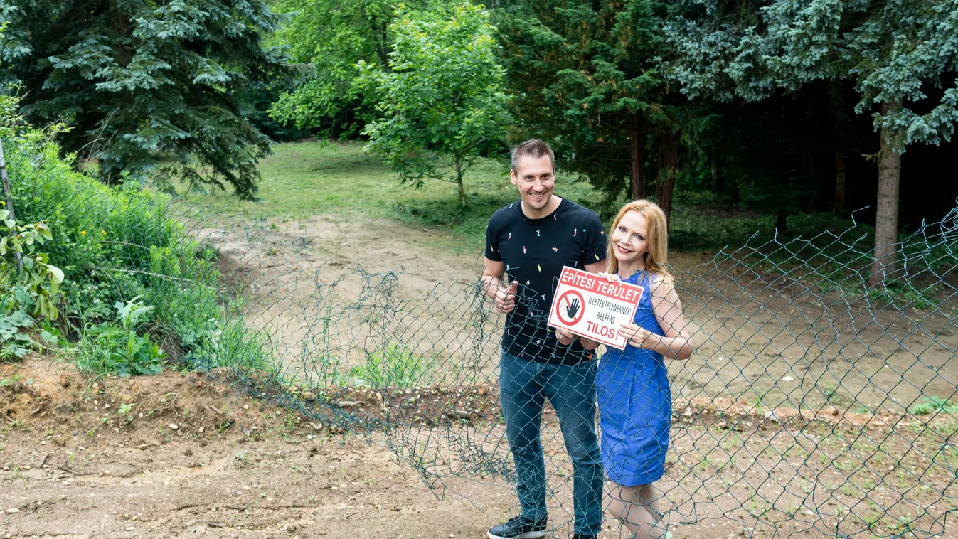 Megmutatta, hol építkezik a TV2 műsorvezetője